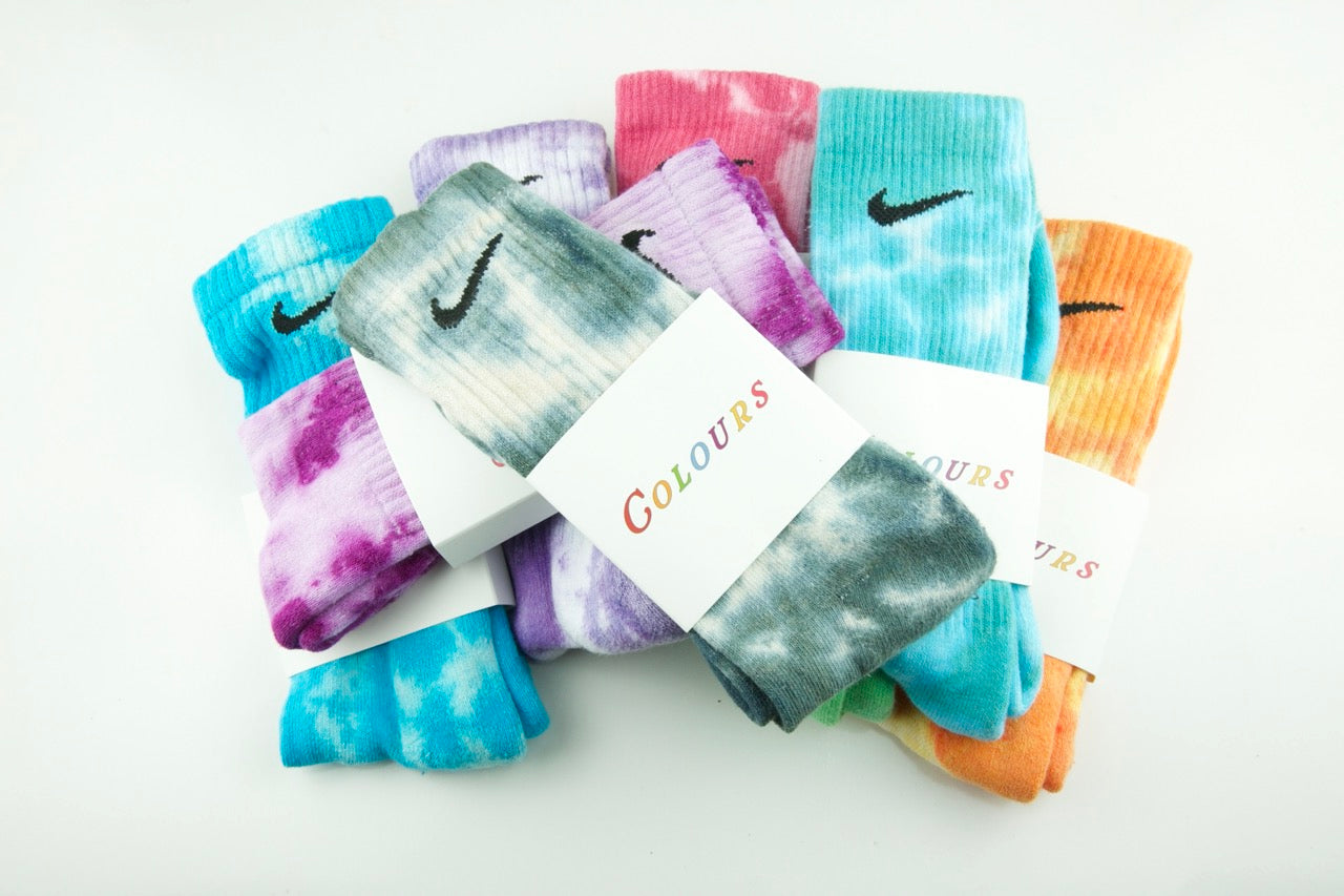nike women's tie dye socks