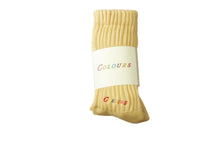 Load image into Gallery viewer, Vanilla Creme Stay Cozy Slouch Socks
