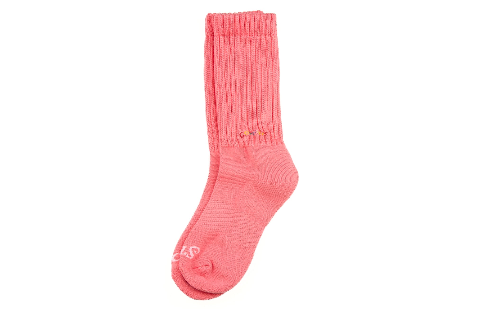 Fuschia Stay Cozy Slouch Socks