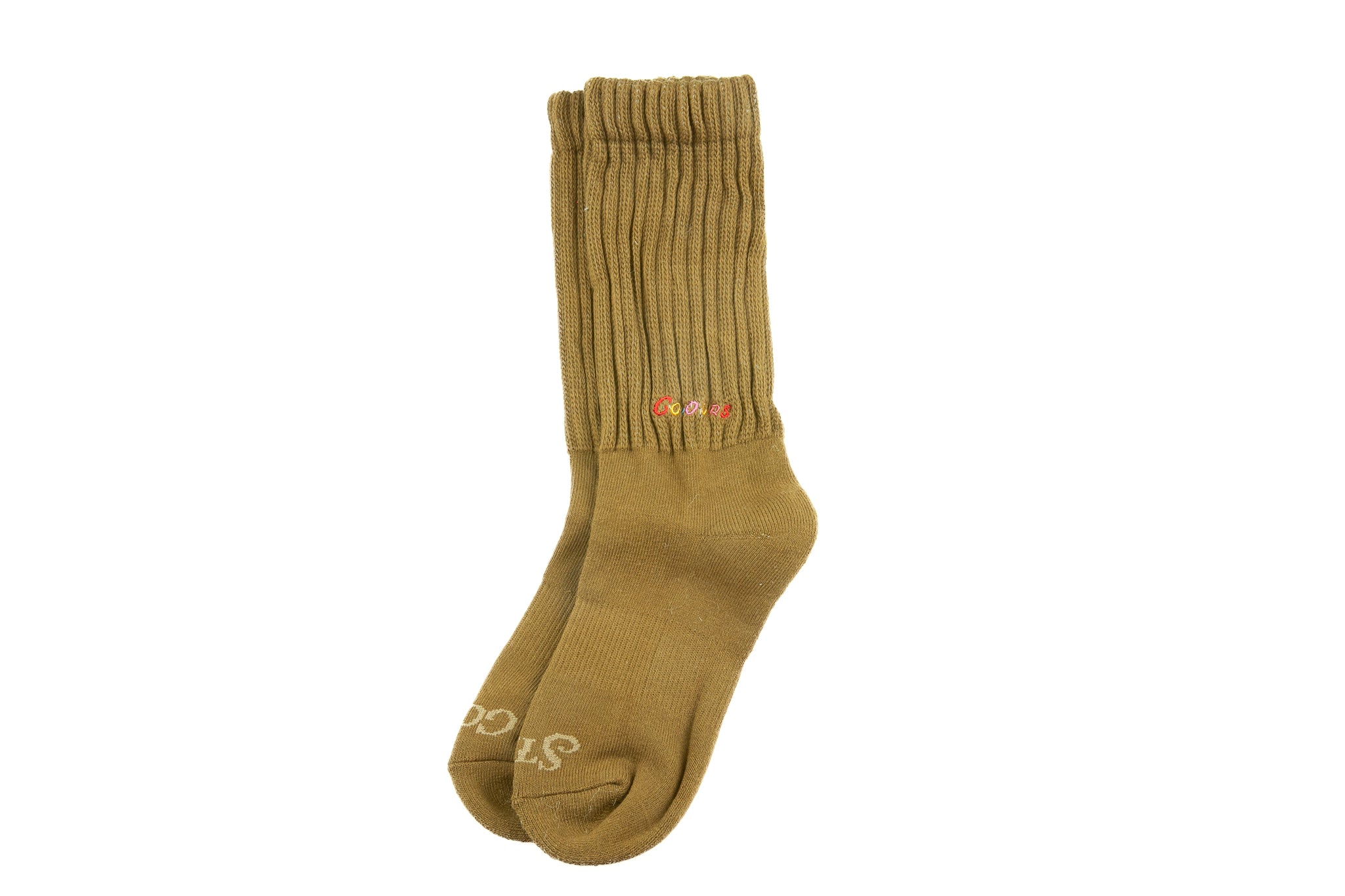 Chocolate Stay Cozy Slouch Socks