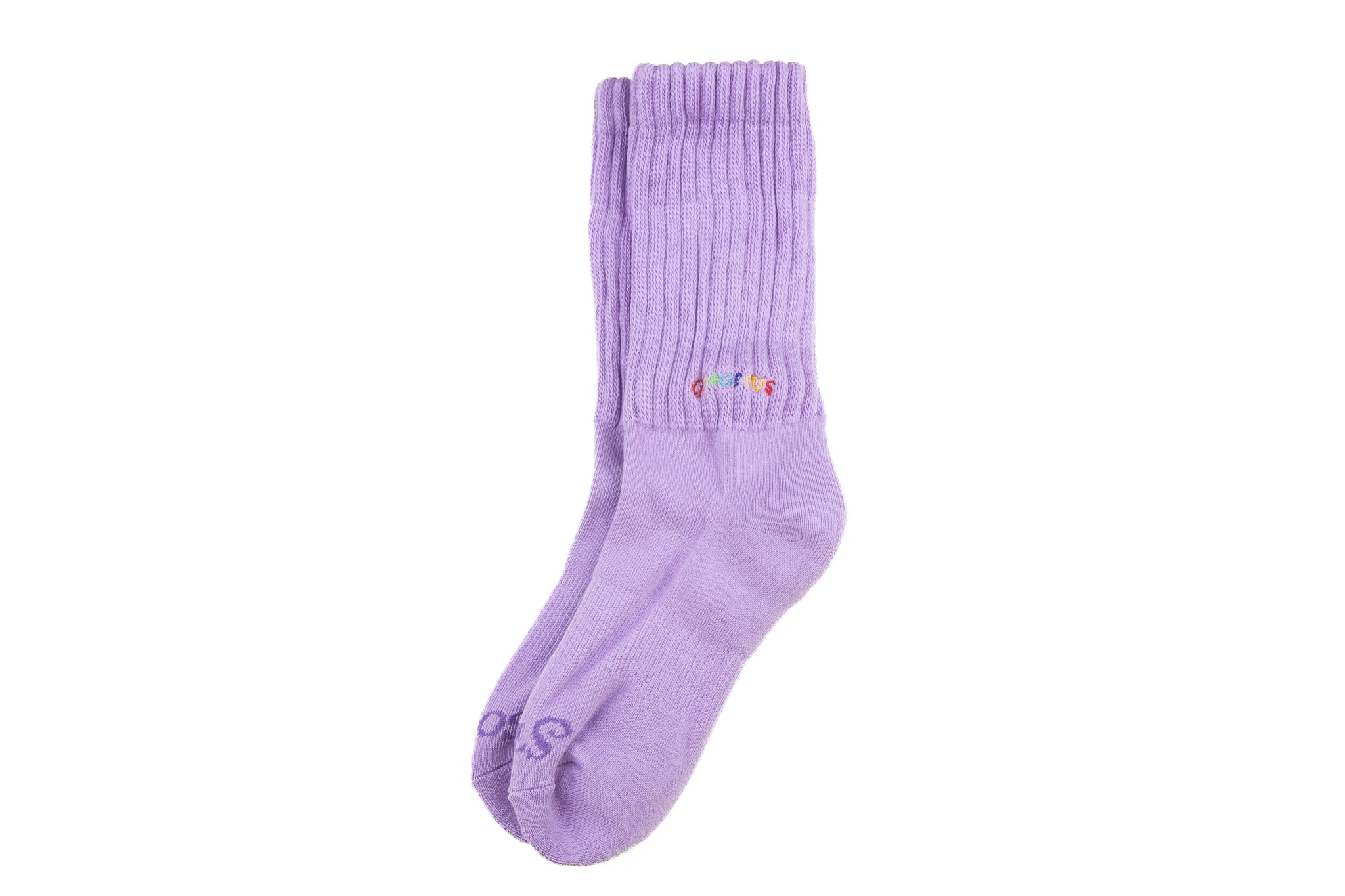 Lavender Stay Cozy Slouch Socks