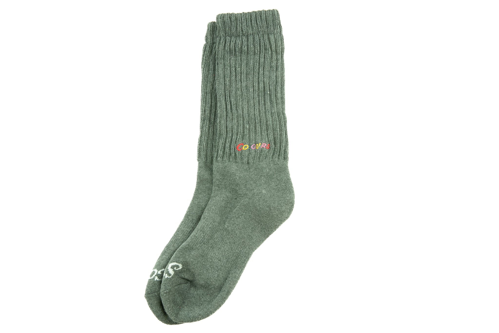 Charcoal Stay Cozy Slouch Socks