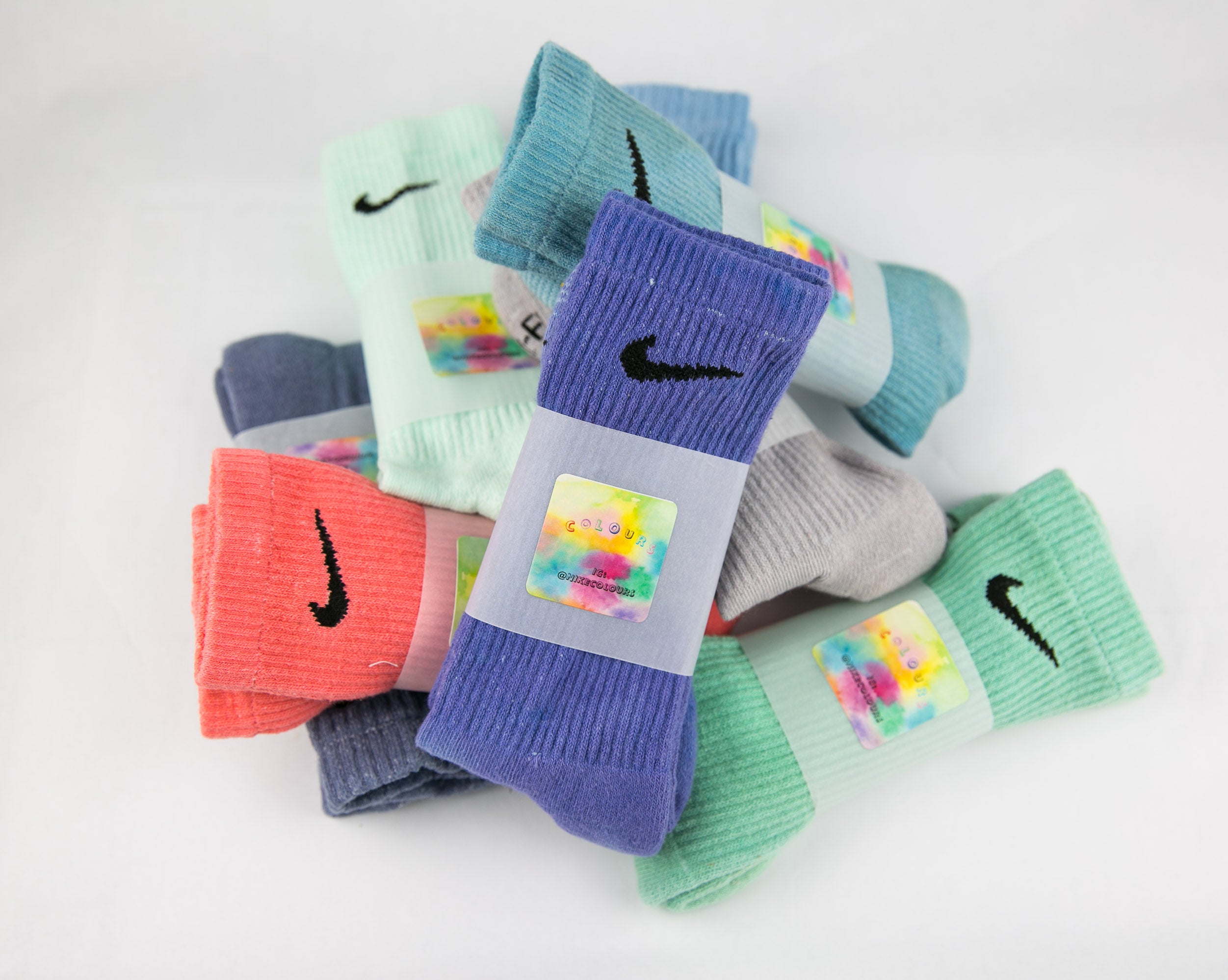 Solid Dye Socks