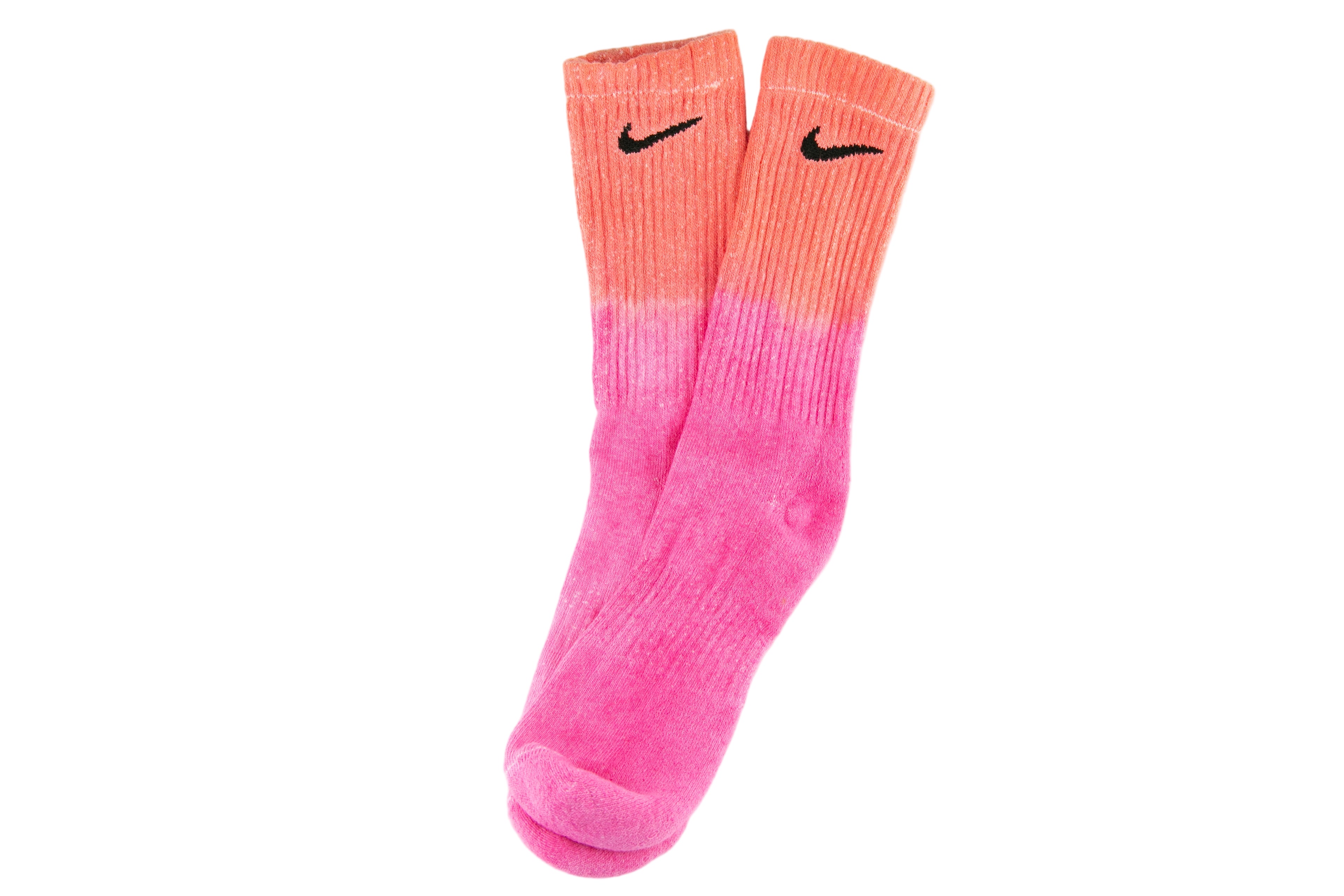 Rhubard Pie Double Dip Dye Socks